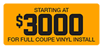 Lifestyle Tint ® Automotive Vinyl Pricing